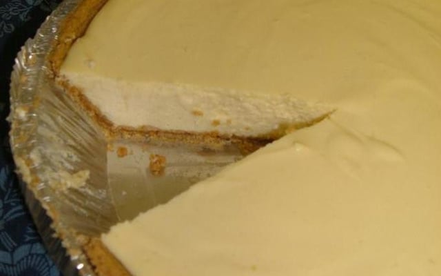 Cheesecake de limão sem forno