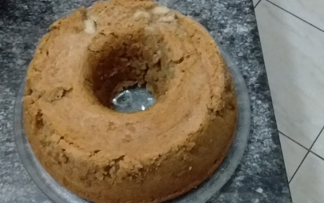 Bolo de casca de banana
