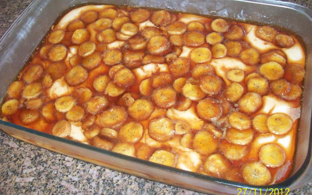 Banana flambada