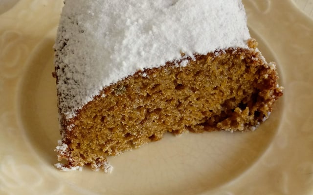 Bolo de abóbora com especiarias