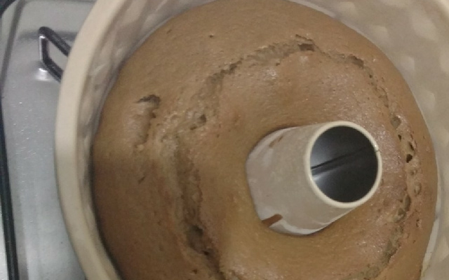 Bolo de açúcar mascavo