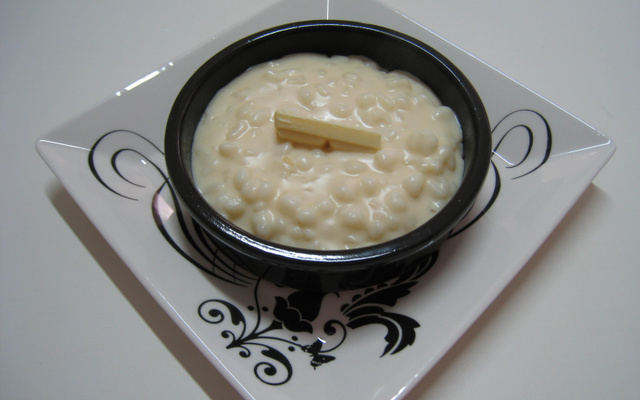 Canjica cremosa aos 5 leites