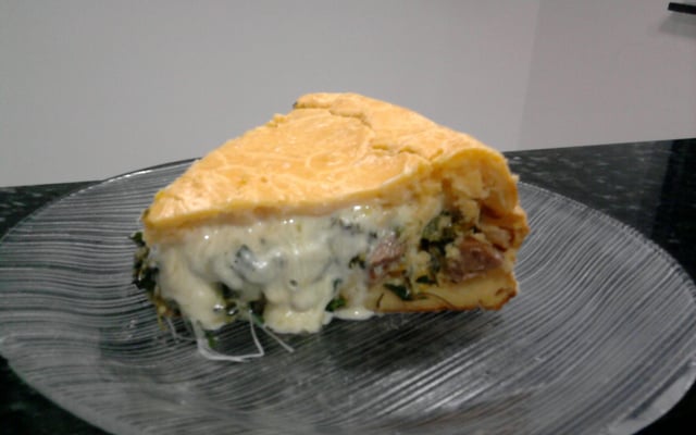 Torta de liquidificador de Brócolis da Élida