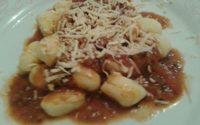 Nhoque fácil, direto no molho