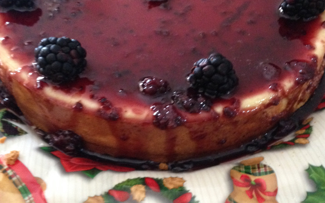 Cheesecake de amora