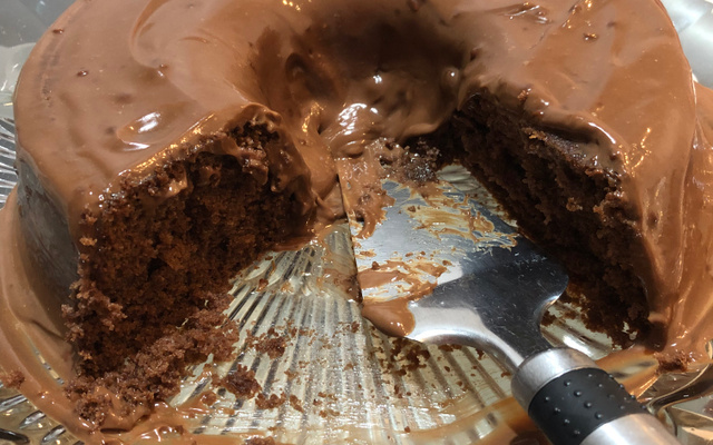 Bolo de chocolate original