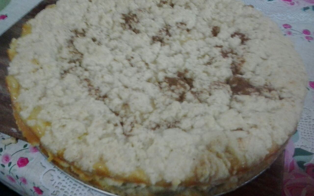 Bolo farofa de banana