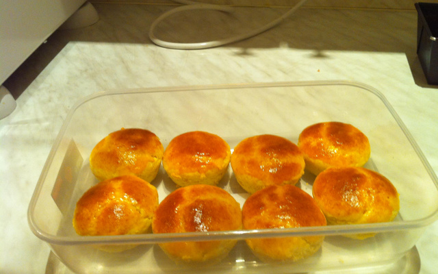 Muffins de requeijão