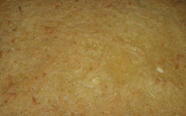 Bolo de macaxeira cremoso