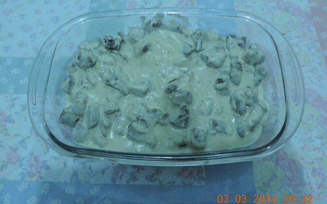 Filé mignon ao molho de gorgonzola