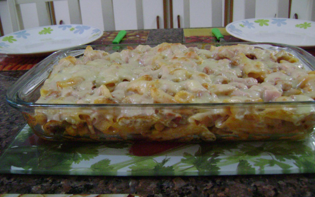 Macarrão na panela de pressão V