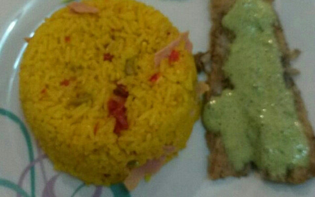 Filé de peixe grelhado