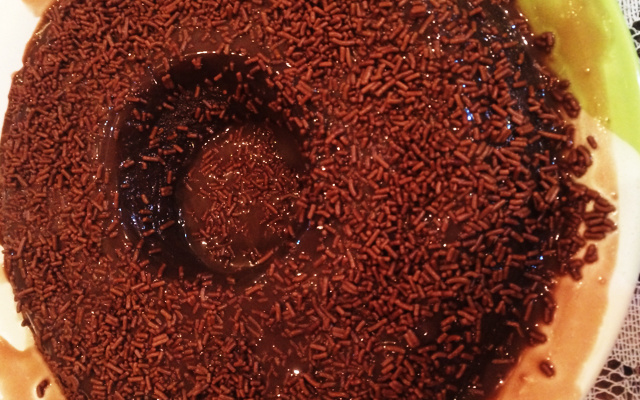 Brigadeirão de microondas