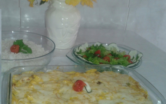 Filé ao creme de milho