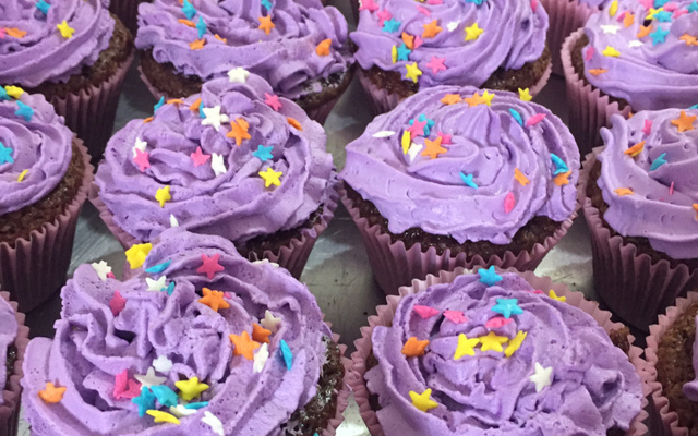 Cupcake de chocolate