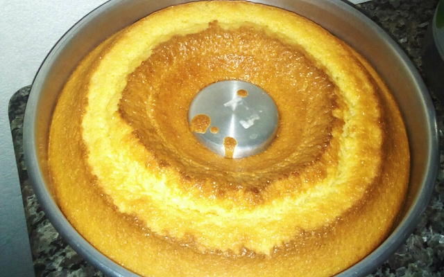 Bolo de fubá fofinho