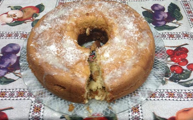 Bolo de creme de leite