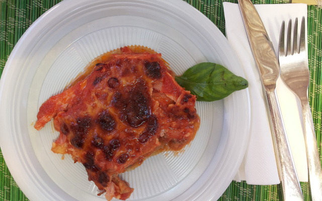 Lasanha de berinjela super rápida