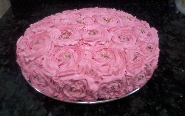 Bolo de noivado ou casamento