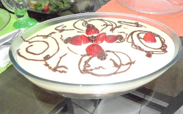 Torta de trufas preta e branca