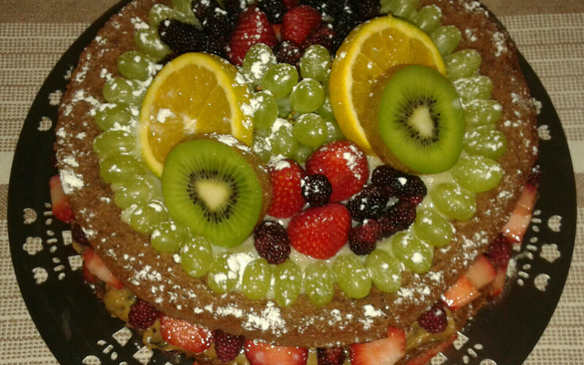Bolo de frutas