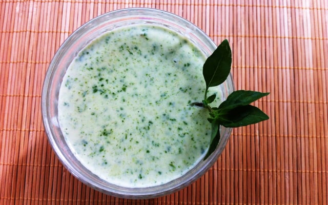 Creme de espinafre fácil e divino