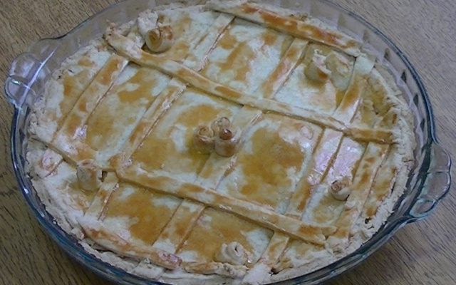 Torta de palmito campeã