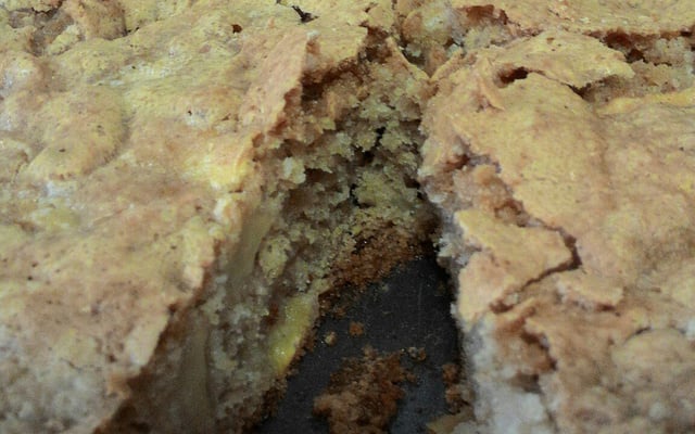 Torta de maçã rápida