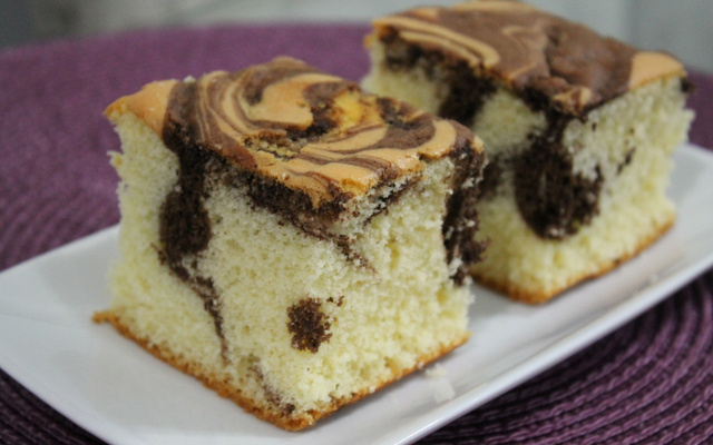 Bolo mármore - receita de família