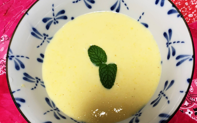 Sopa Creme de Milho com Frango