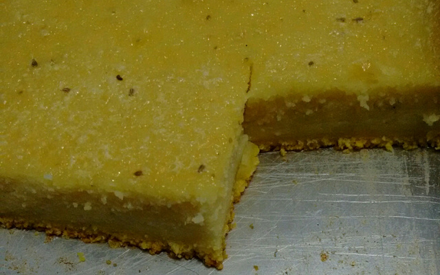 Bolo de fubá cremoso