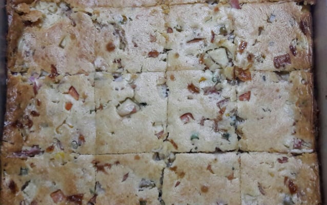 Torta salgada deliciosa