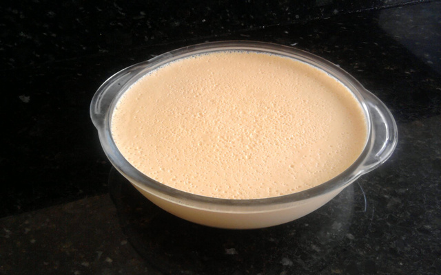 Mousse fácil de maracujá