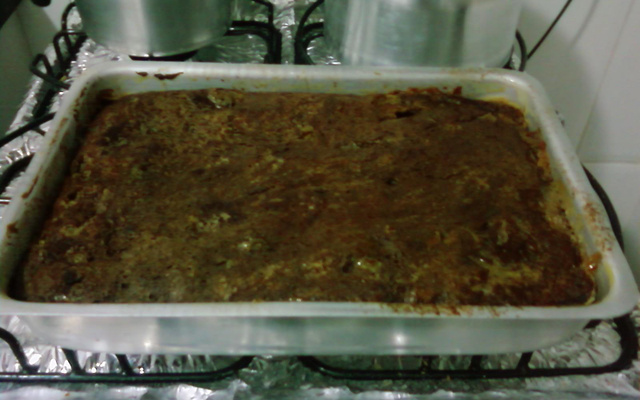 Torta seca de banana