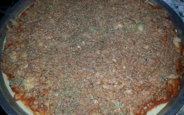 Pizza rápida de sardinha