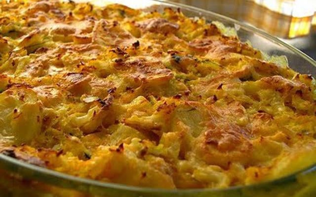 Batata gratinada