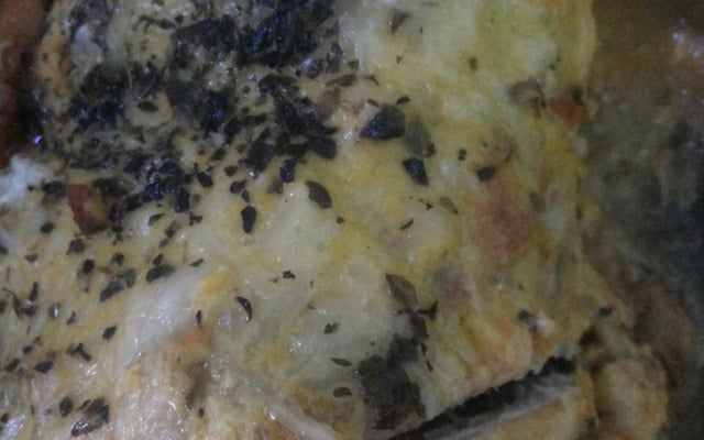 Rocambole de peito de frango