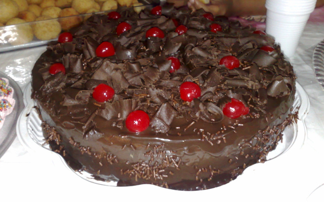 Massa do bolo tradicional