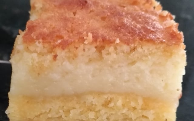 Bolo de fubá cremoso do Seu Mário