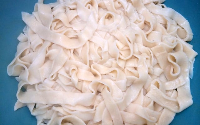 Massa fresca de macarrão (a verdadeira)