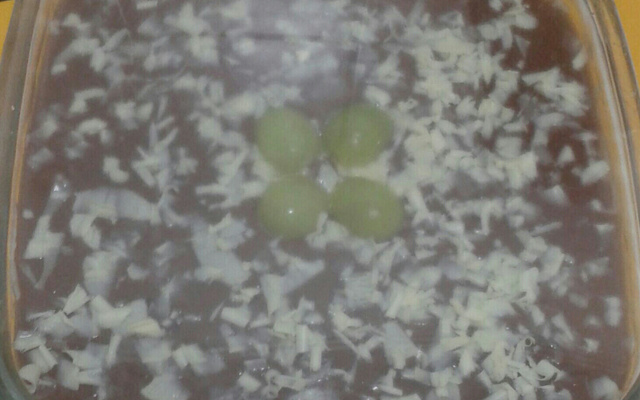 Docinho gelado de uva