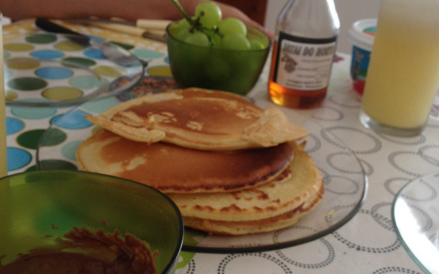 Panqueca americana doce