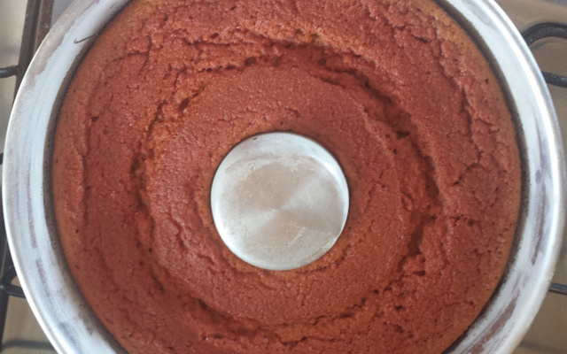 Bolo de beterraba com aveia fit