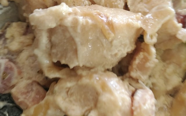 Frango com bacon e requeijão