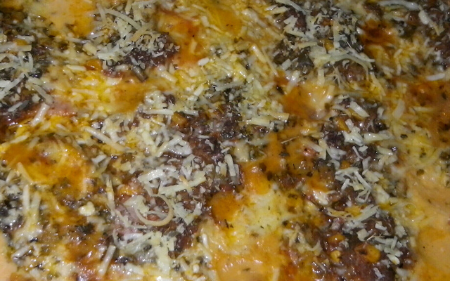 Macarrão ninho ao forno