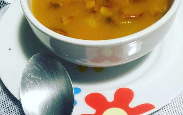 Caldo de abóbora