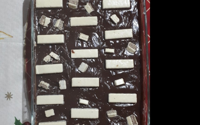 Pavê de Bolacha Maisena