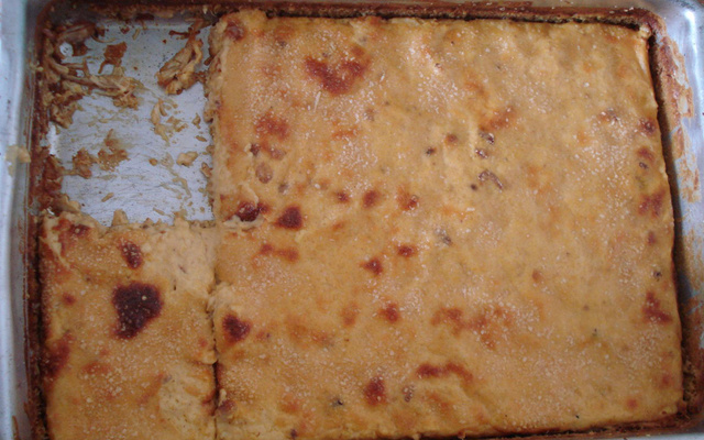 Frango grelhado com creme de milho