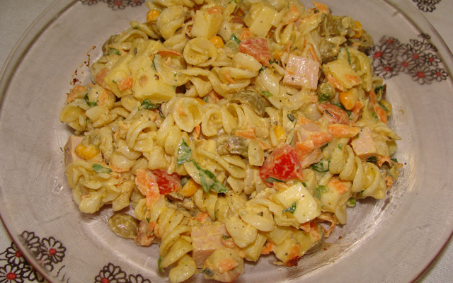 Salada tropical natalina