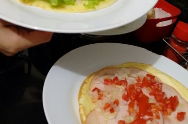 Crepioca – pão de queijo de frigideira